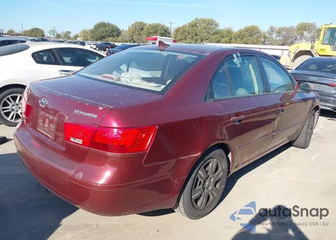 2009 Hyundai Sonata Gls из США, поврежденный, VIN 5NPET46C59H489288